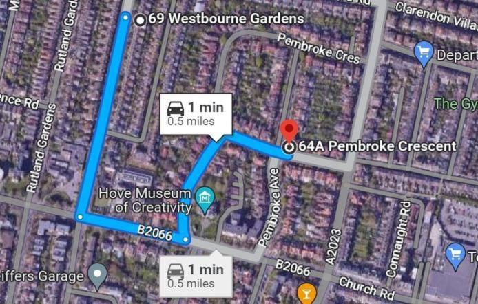 Charming 2 Bedroom Flat In Central Hove With Free Parking المظهر الخارجي الصورة